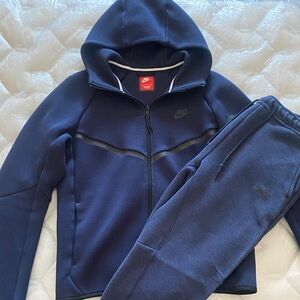 Navy Blue Nike Tracksuit